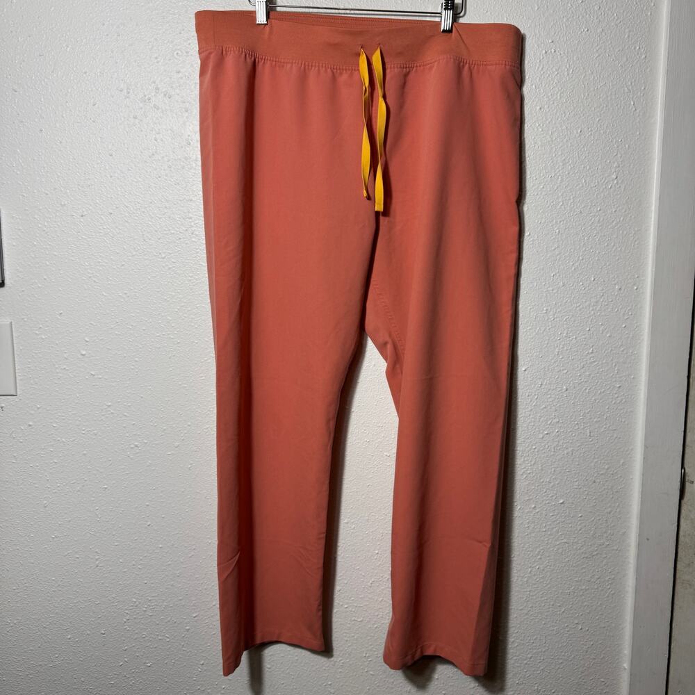Figs Isabel High-Rise Wide-Leg Scrub Pant